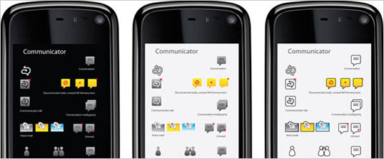 Icon set for Symbian, Communicator