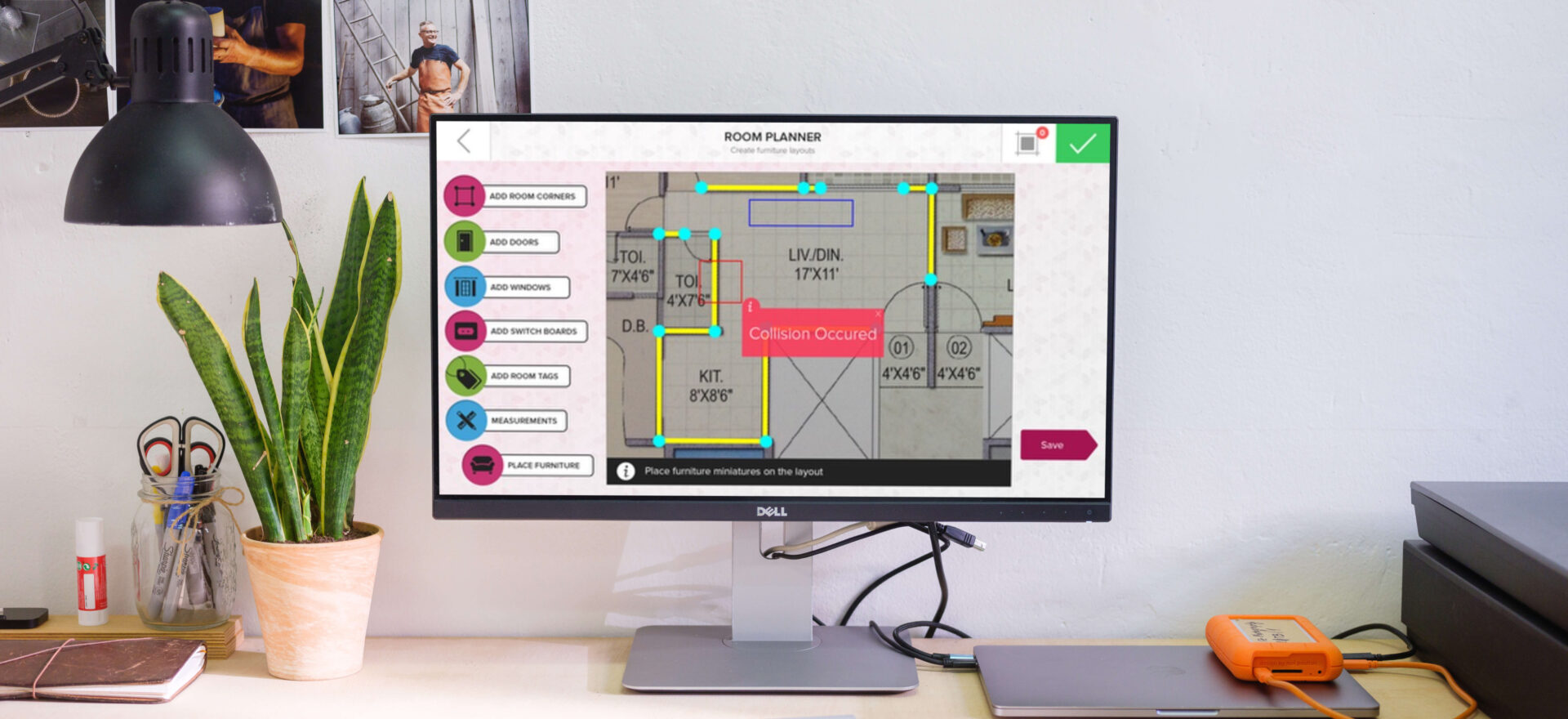 Augmented reality furniture visualization interactive table – Godrej U&Us Design Studio