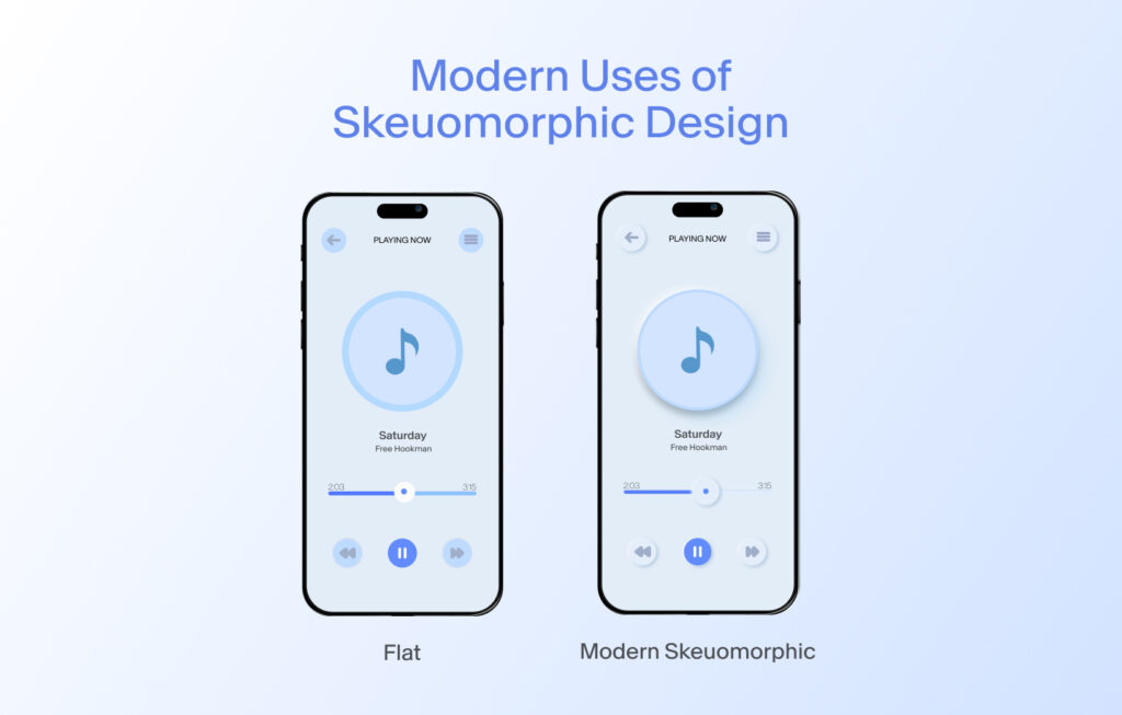 Modern Uses of Skeuomorphic Design