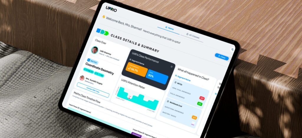 UPRIO: An AI-Powered E-Learning Platform Banner