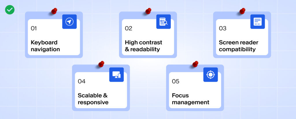 DO: Build for Accessibility