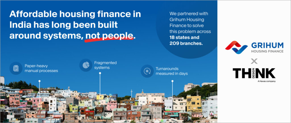 Think Design and Grihum Housing Finance set a new benchmark for design-led digital transformation in India